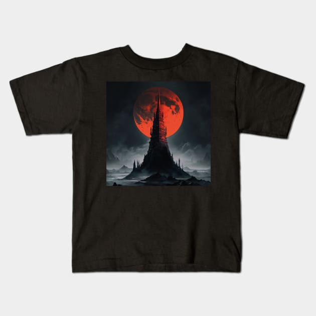 the dark tower Kids T-Shirt by rocknerd